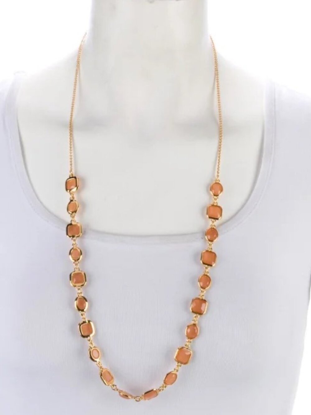 Kate Spade Gold-Tone Metal & Resin Necklace